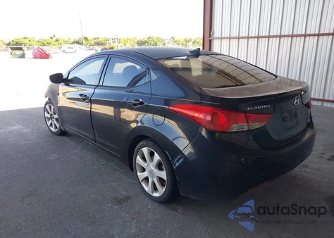 2013 Hyundai Elantra Limited z USA, uszkodzony, nr VIN 5NPDH4AE2DH265992